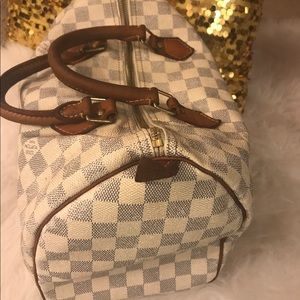 Azur Damier  Speedy 30